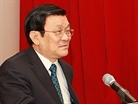 2011年における国家主席府とベトナム祖国戦線中央委員会幹部会との連携を総括し、2012年の行動計画を展開する会議